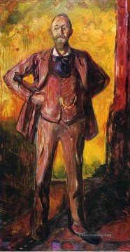  edvard malerei - Professor Daniel Jacobson 1909 Edvard Munch